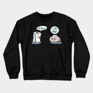 Rock and Roll Duo: You Rock, and You Roll Crewneck Sweatshirt